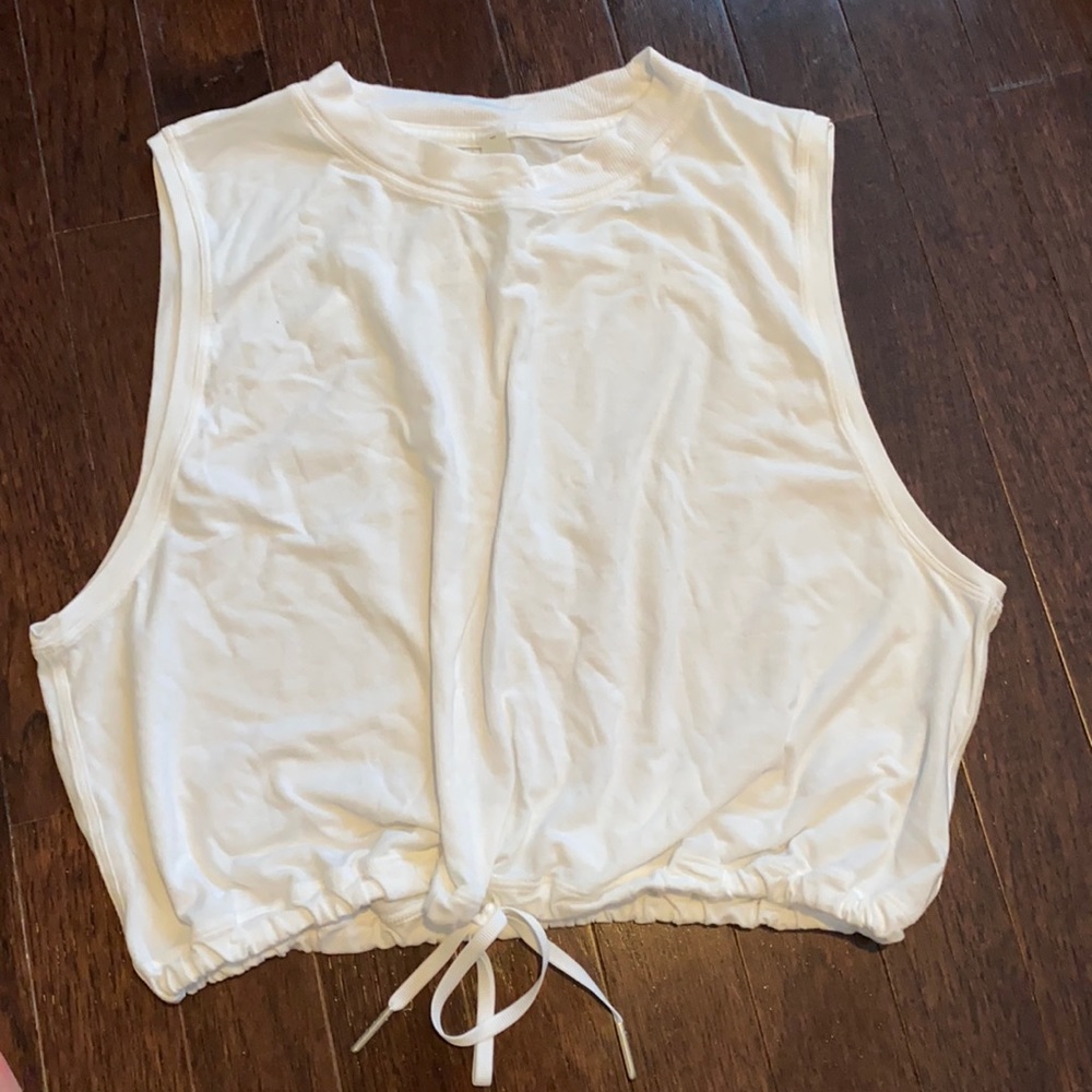 Lululemon white tank